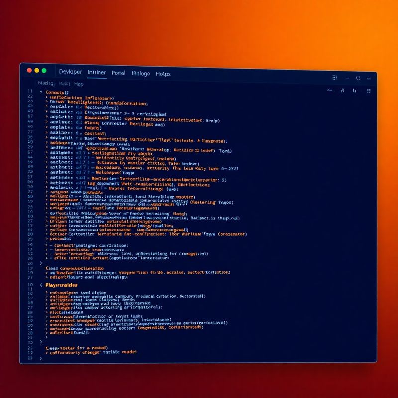 Prikaz Cooktrailq developer portala sa sintaksno obojenim primjerima koda